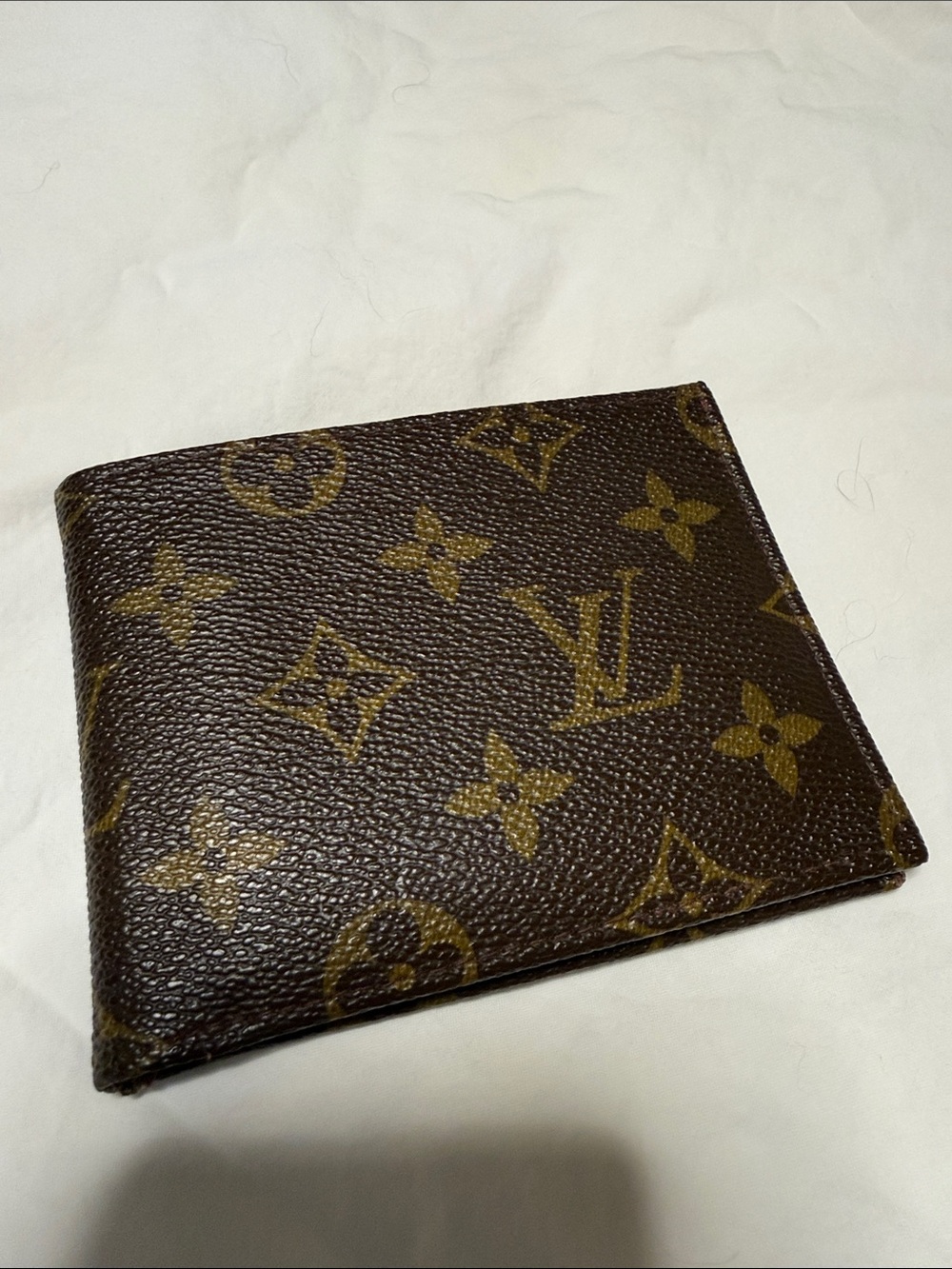 Louis Vuitton Monogram Canvas Men's Wallet in Brown and Gold